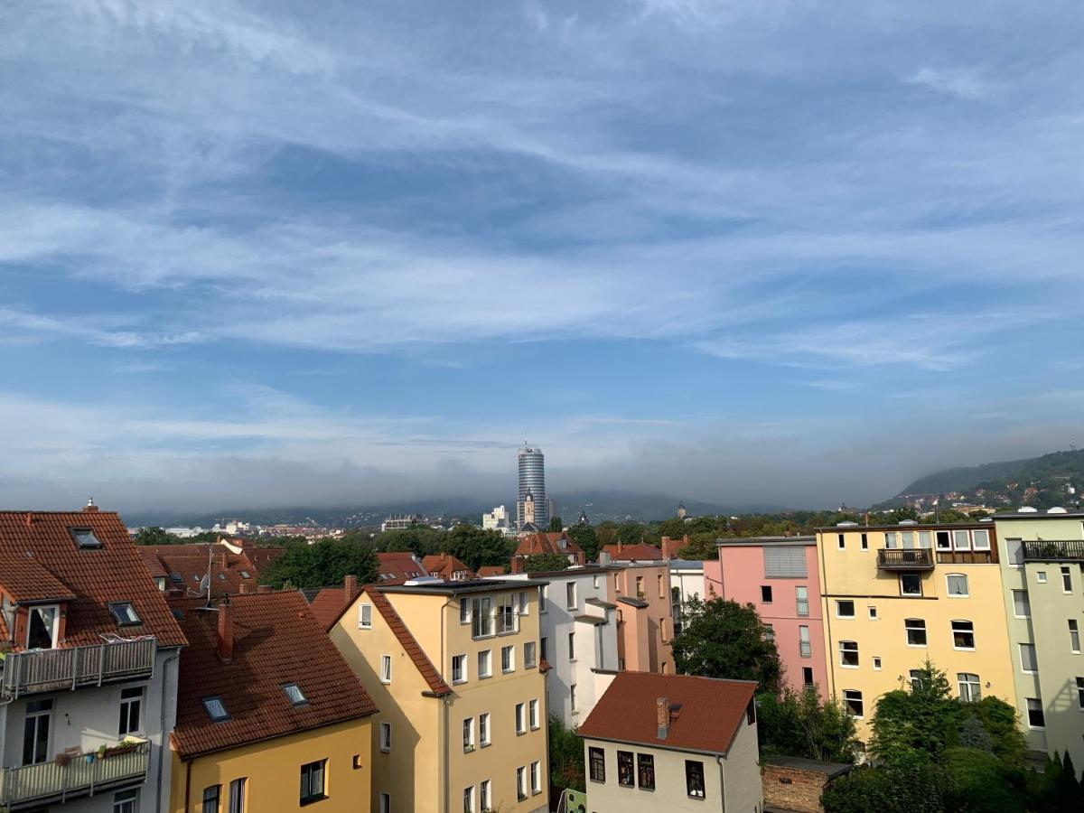 Apartment Skyline Of Jena, Luxurioes, Einzigartig, Free Wifi, Parkplatz, Klimatisiert, Zentral Kültér fotó