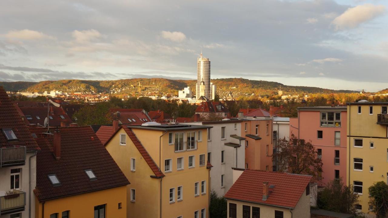 Apartment Skyline Of Jena, Luxurioes, Einzigartig, Free Wifi, Parkplatz, Klimatisiert, Zentral Kültér fotó